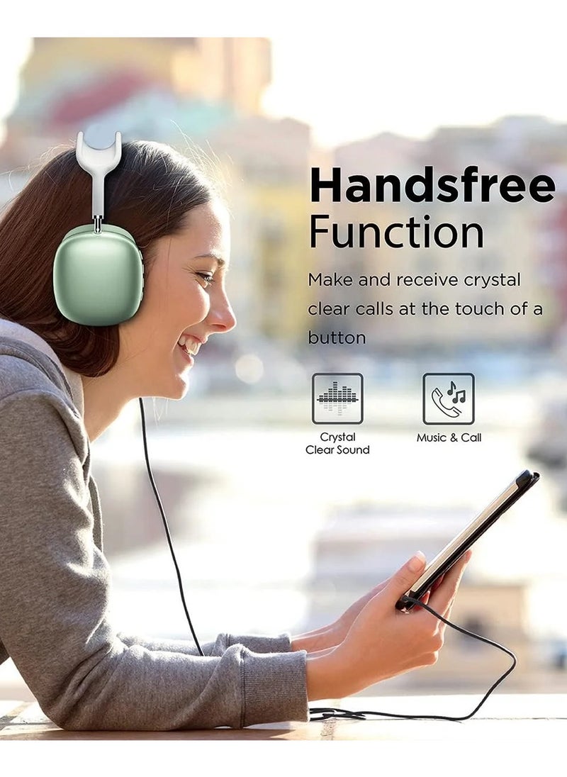 P9 - P9 Bluetooth Over-Ear Headphones Green - Image 1