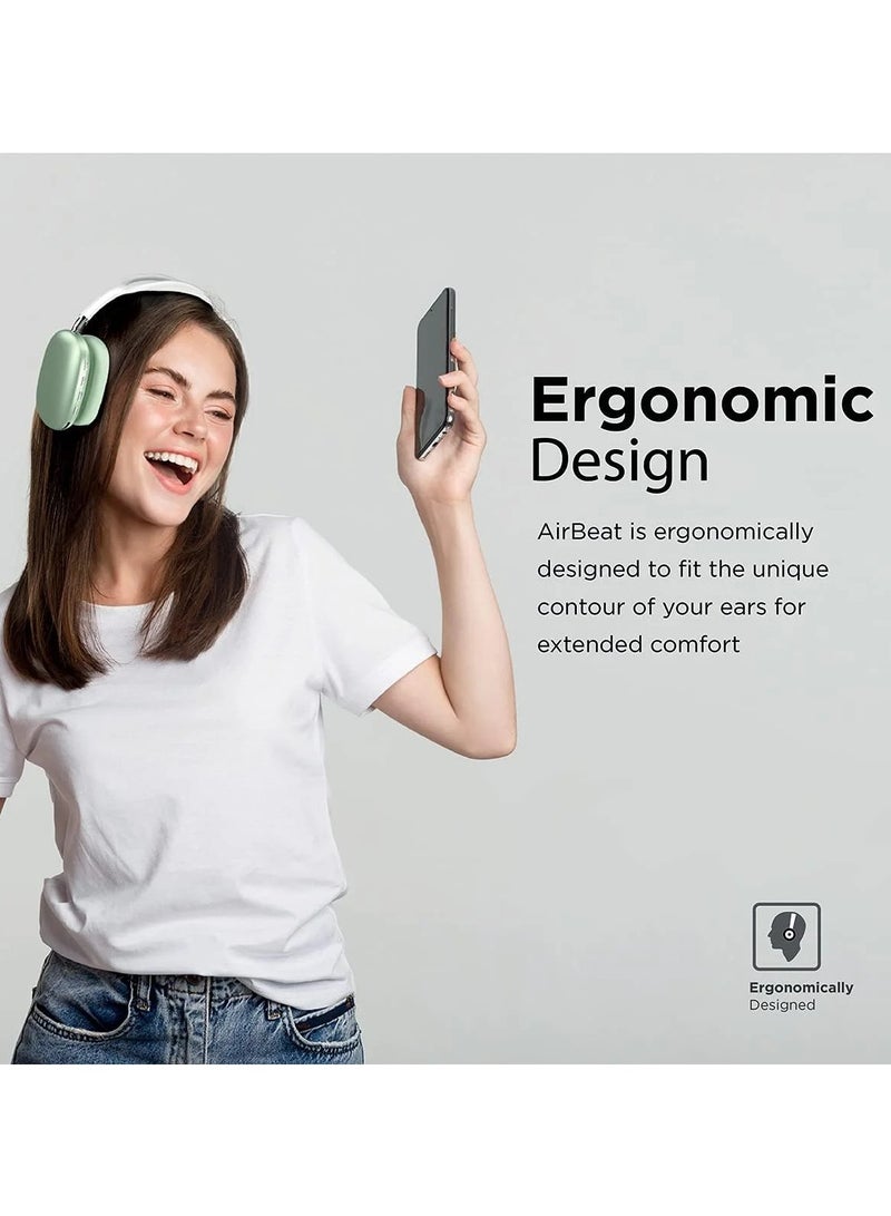 P9 Bluetooth Over-Ear Headphones Green - Image 4