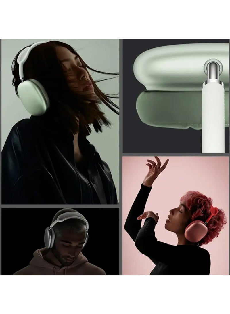 P9 Bluetooth Over-Ear Headphones Green - Image 5