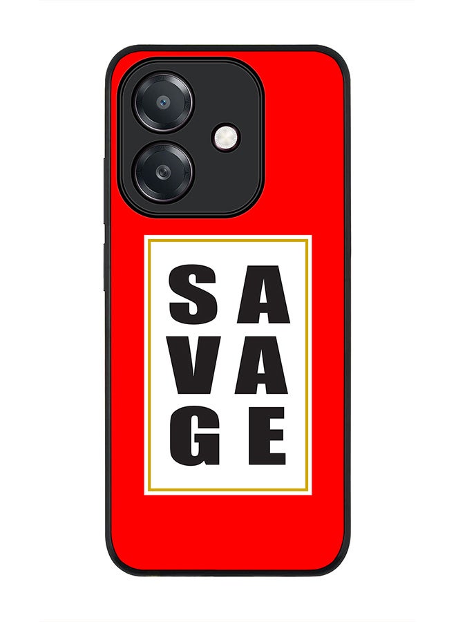 Stylizedd For Oppo A5i Case,Slim fit Camera Protection, Shockproof Thin Phone cover  - Savage