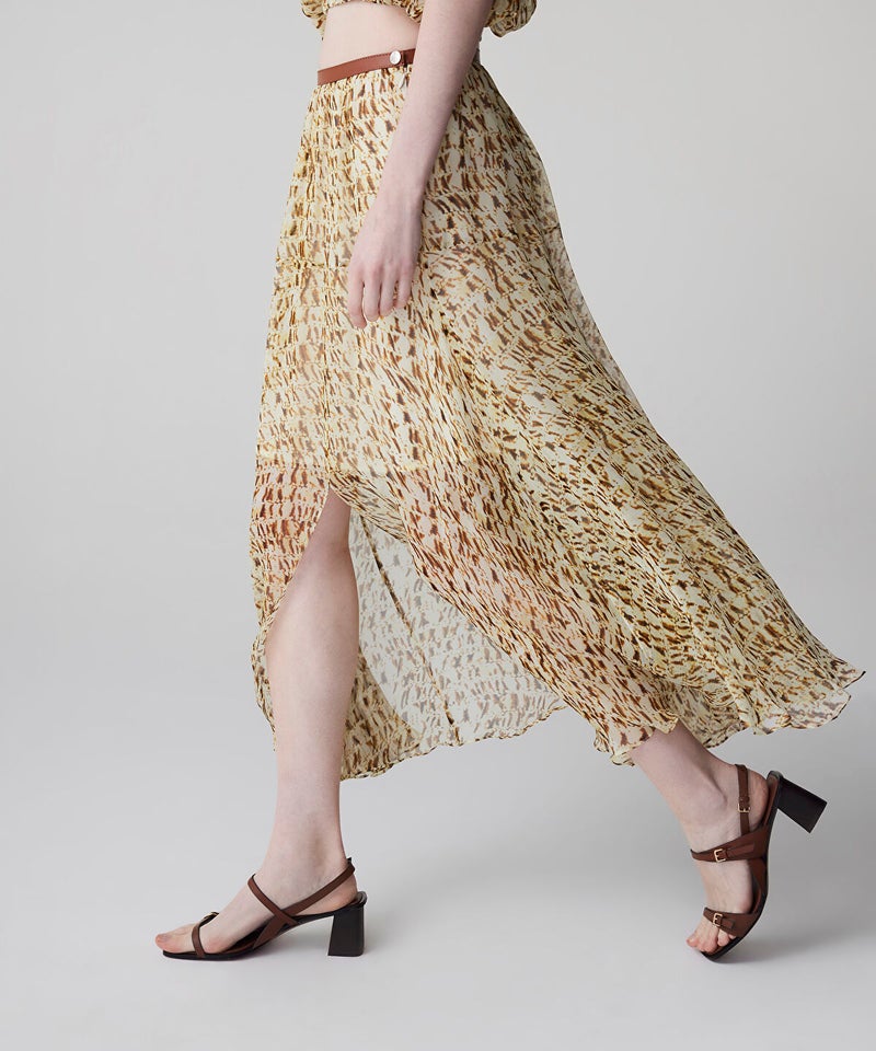 Ipekyol Printed Viscose Skirt - Image 3