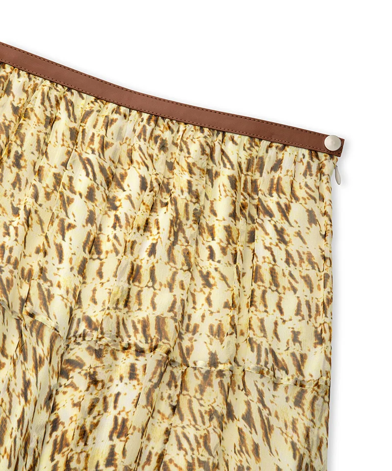 Ipekyol  Printed Viscose Skirt for Women | Best Price UAE