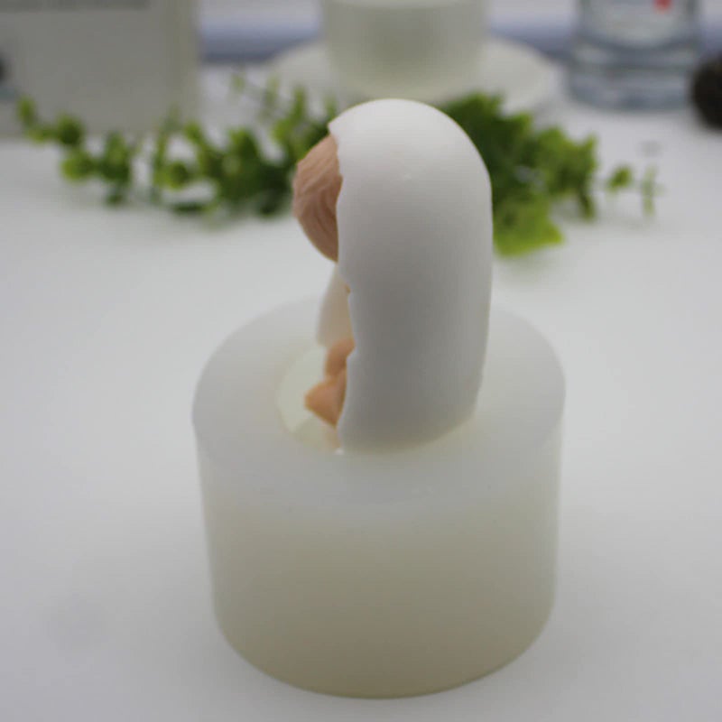 ESEENS Baby Shape Silicone Handmade Soap Mold - Aroma Plaster Candle & Ice Sculpture Mold - Image 4