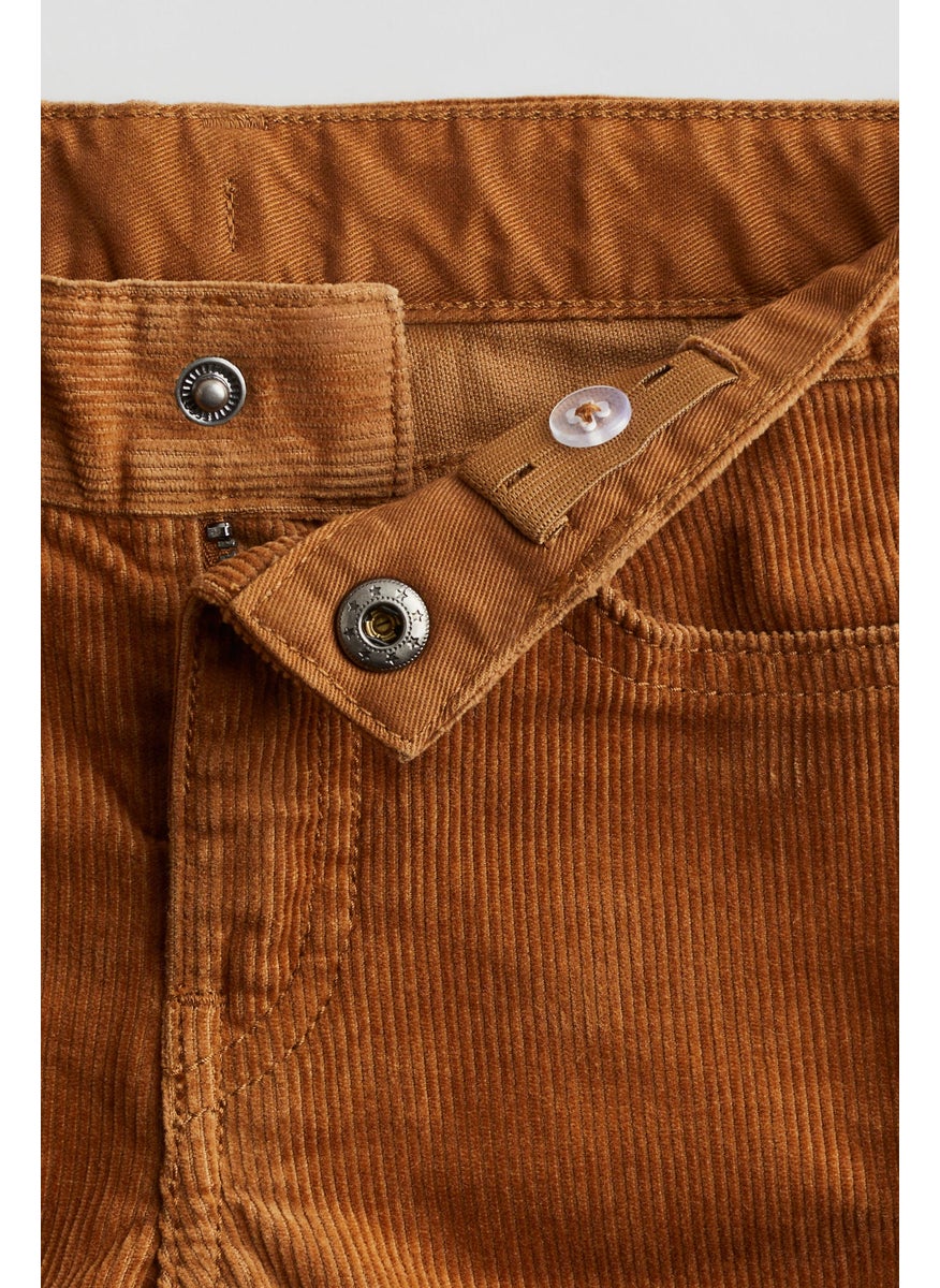 H&M Slim Fit Corduroy Trousers  - Image 3