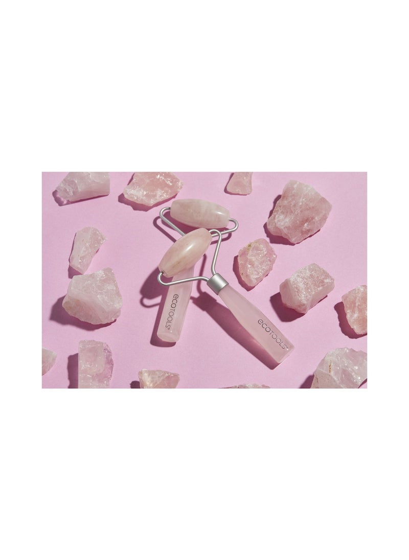 Eco Tools - Mini Rose Quartz Roller - Image 1