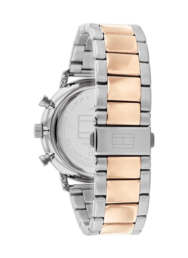 TOMMY HILFIGER - Men's Analog Round Shape Stainless Steel Wrist Watch 1710570 - 44 Mm - Image 1