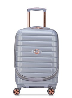 DELSEY Delsey Shadow 5.0 Business Hardcase Expendable Double wheel cabin luggage trolley suitcase 55cm platinum  - Image 1