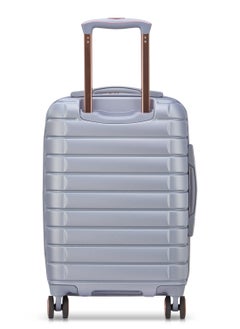 DELSEY Delsey Shadow 5.0 Business Hardcase Expendable Double wheel cabin luggage trolley suitcase 55cm platinum  - Image 4