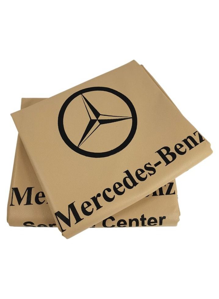 BENZ Universal Car Seat Dust Dirt Protection Cover, Extra Protection For Your Seat 2 pcs Set, Car Seat Cover - Image 4