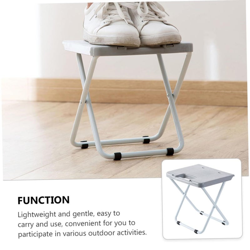 Foldable Camping Stool Portable Compact Lightweight Easy Carry for Outdoor Camping Picnic - Image 4
