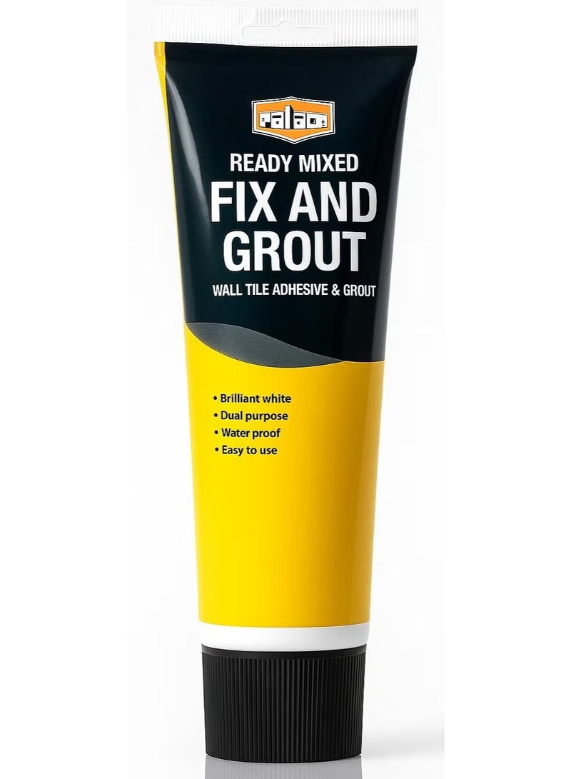 بالاس أنبوب حشو الجص الأبيض، لاصق مانع تسرب الجص المقاوم للماء، يعمل على استعادة وتجديد فواصل البلاط والخطوط والفجوات 330 جرام - Image 1