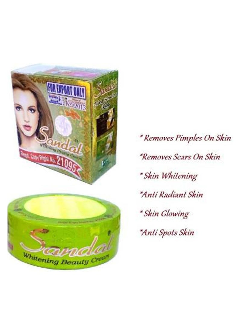 Sandal Whitening Beauty Cream For Glowing And Blemish Removal Skin  - Image 4