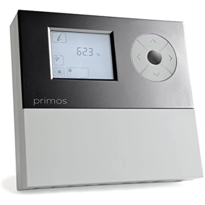 PRIMOS 200 SR SOLAR CONTROLLER FOR SOLAR WATER HEATING SYSTEMS. SOLAR THERMAL, STANDARD AND PWM SOLAR PUMPS - Image 1