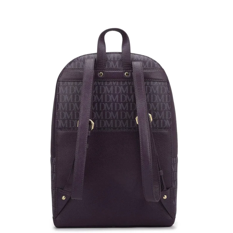 Da Milano Grapevine Monogram Franzy Leather Backpack - Grapevine  | Best Price UAE