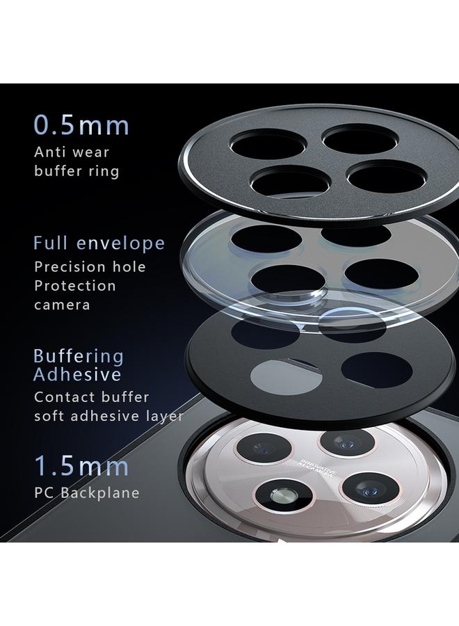 erorex Case For OPPO Reno12 F / Reno12 FS / F27 Armor Precise Hole PC Hybrid TPU Phone Case - Image 3