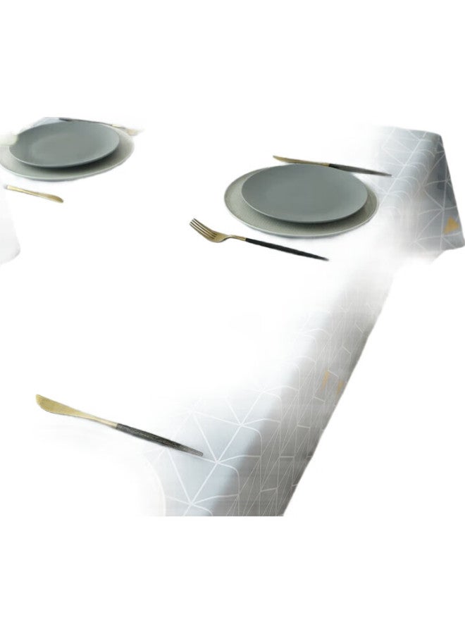 Moon Time Mengting Tablecloth, Waterproof And Oil-Proof, Washable, Dining Table Cover, Rectangular Table Mat, Thickened Table Pad, Placemat - Image 1