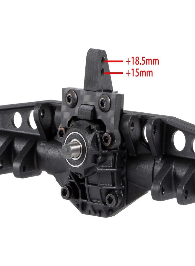 ZMHOBBY Carbon Fiber Rear Upper Link Riser UTB10 Anti Squat Mount for Axial Capra Portal Axle 1/10 RC Crawler LCG Chassis Comp Builds (Single Riser) - Image 3