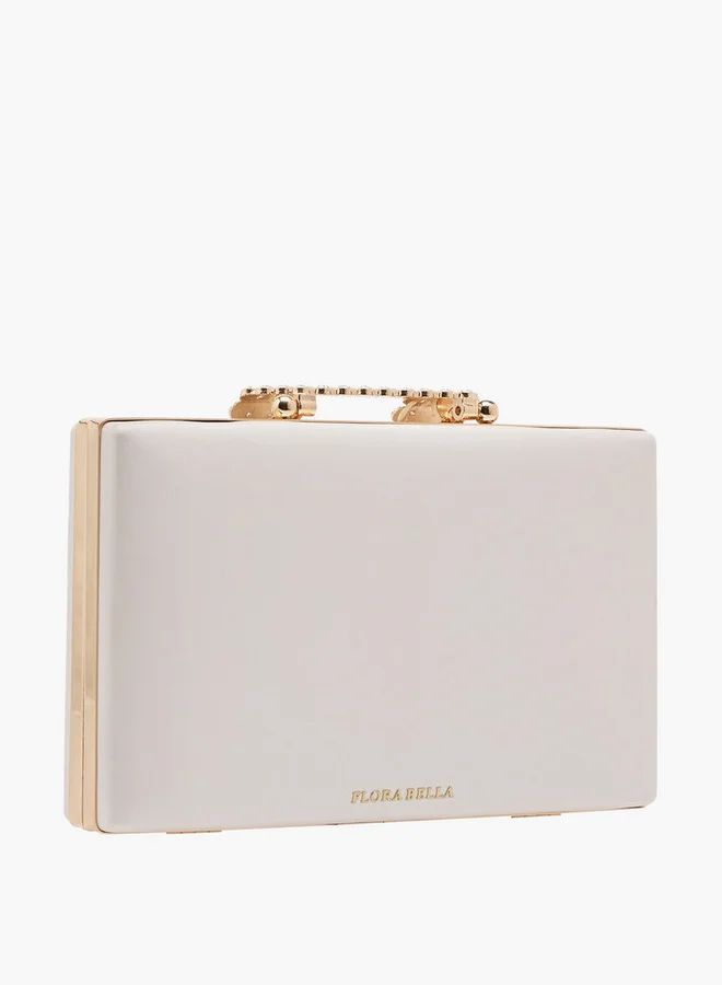Flora Bella By Shoexpress Women's Embellished Clutch with Chain Strap