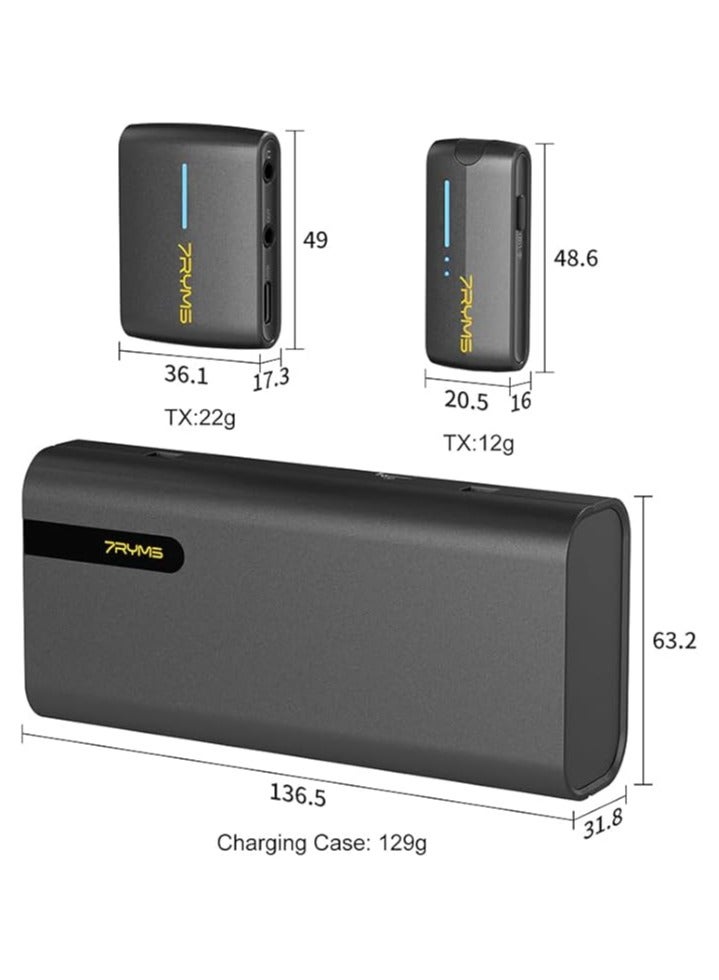 7RYMS 7Ryms iRay DW40 4-Channel Wireless Lavalier Microphone
