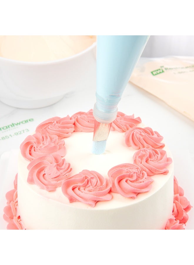 Restaurantware Pastry Tek Petal Tip, 1 Reusable Decorating Cake Tip - #104, Dent-Resistant, Stainless Steel Rose Frosting Tip, Dishwasher-Safe, Decorate Cupcakes, Cakes, or Cookies - Image 4