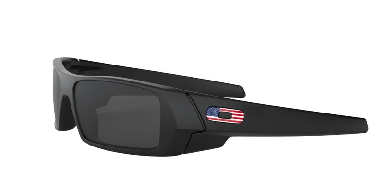 Oakley Gascan OO9014 Sunglasses For Men Matte Black/Gray - USA Icon (11-192) Bundle Leash +VISIOVA Accessories - Image 5