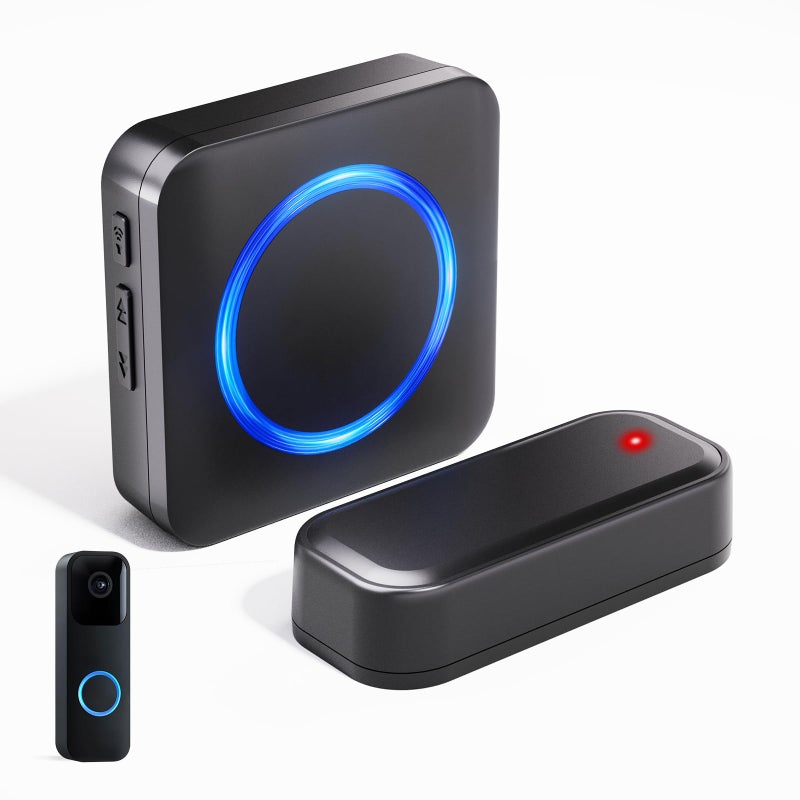 PHYSEN Wireless Doorbell Chime - Compatible with Blink Video Doorbell and Blink Video Doorbell (2nd Gen) (1 Video Doorbell Extender 1 Receiverï¼‰ - Image 1