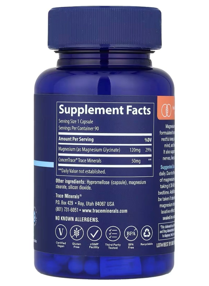 تريس ‏, جليسينات المغنيسيوم ، 90 كبسولة - Image 2
