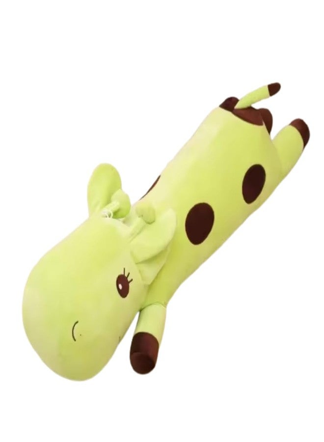 TechMax Solution Huggable Yellow Giraffe Plushie Large Sleeping Pillow for Side Sleepers - Image 4