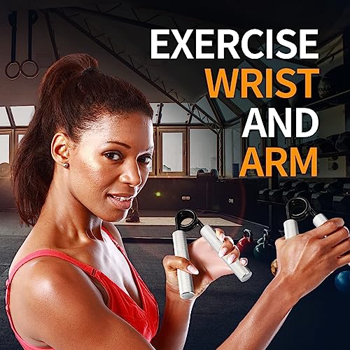 Carvanchy Grip Strength Trainer, 100LB, Wrist Forearm Strengthener, Metal No Slip, Hand Grip Gripper Strengthener for Strength Training and Exercise, Hand Workout Squeezer Grip Strength - Image 4