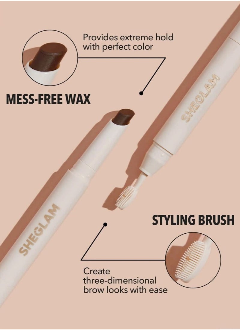 SHEGLAM - Sheglam BROW RAISING WAX STICK - chocolate 1.1g - Image 1