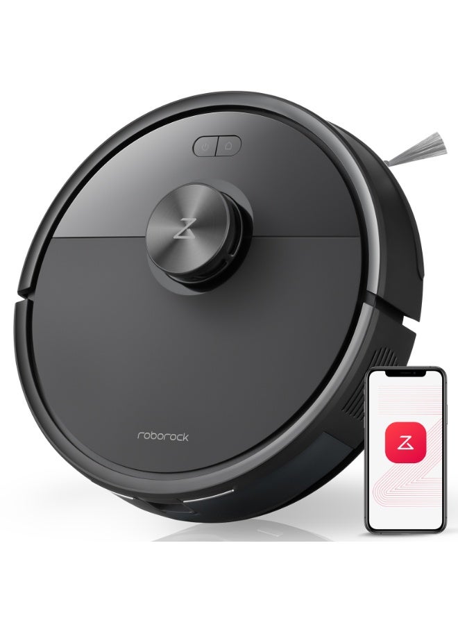 Roborock Q7 Pro Max Robot Vacuum and Mop Combo, 13,000Pa HyperForce Suction, Robotic Vacuum Cleaner, Dual Anti-Tangle System, APP-Controlled Mopping, LiDAR Navigation, for Pet Hair and Carpet, Black - Image 1