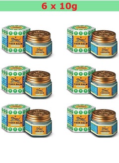 Tiger Balm Pack Of 6 White Ointment | 6 x 10g  - Image 1
