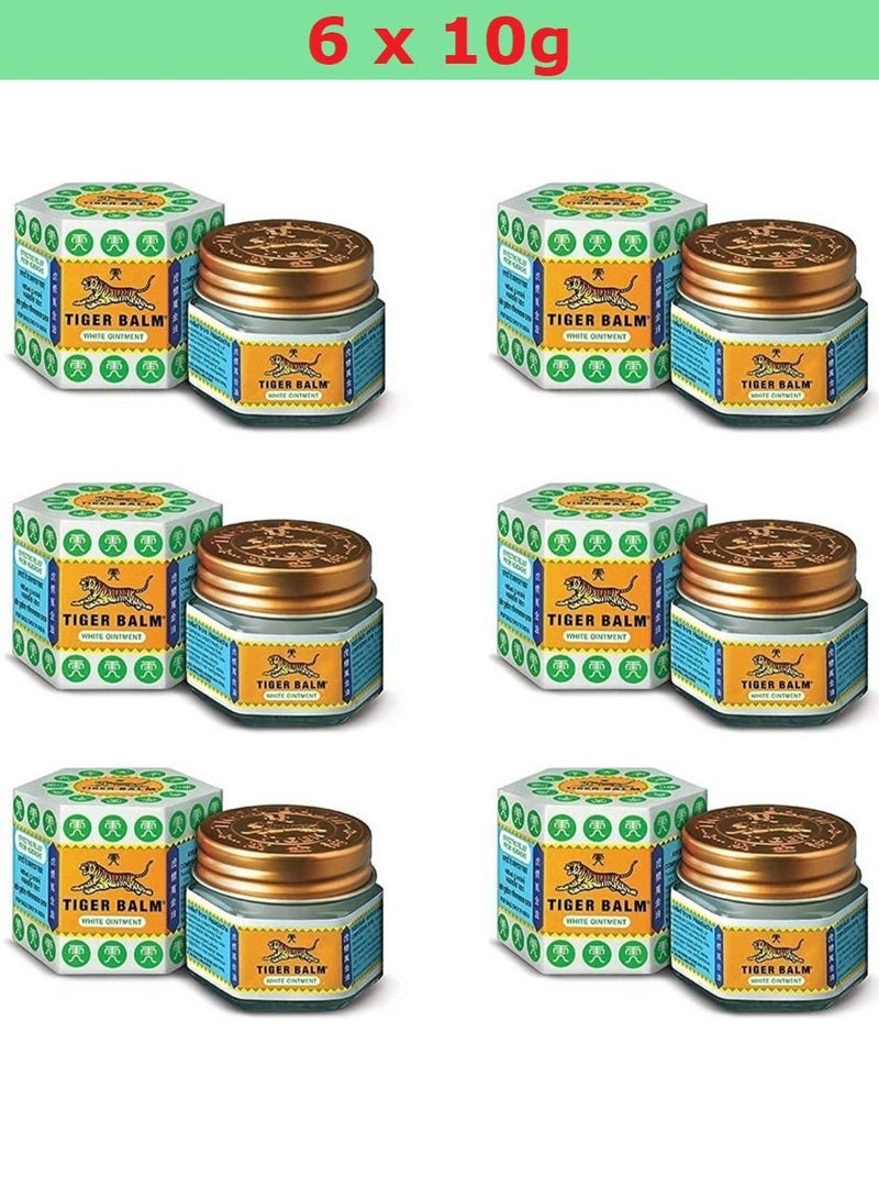 Tiger Balm Pack Of 6 White Ointment | 6 x 10g - Image 4