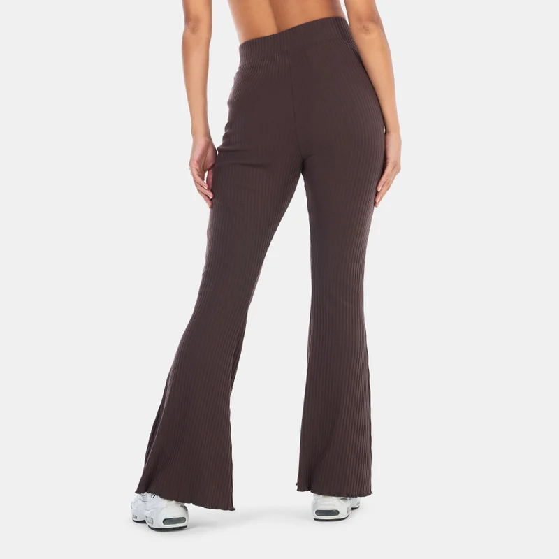 Nike Women's Sportswear High-Waisted Ribbed Jersey Pants