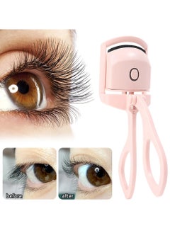 DubaiGallery Heated eyelash curler USB rechargeable portable eyelash rollers 2 level temp lasting curling effect fast heating design  - Image 2