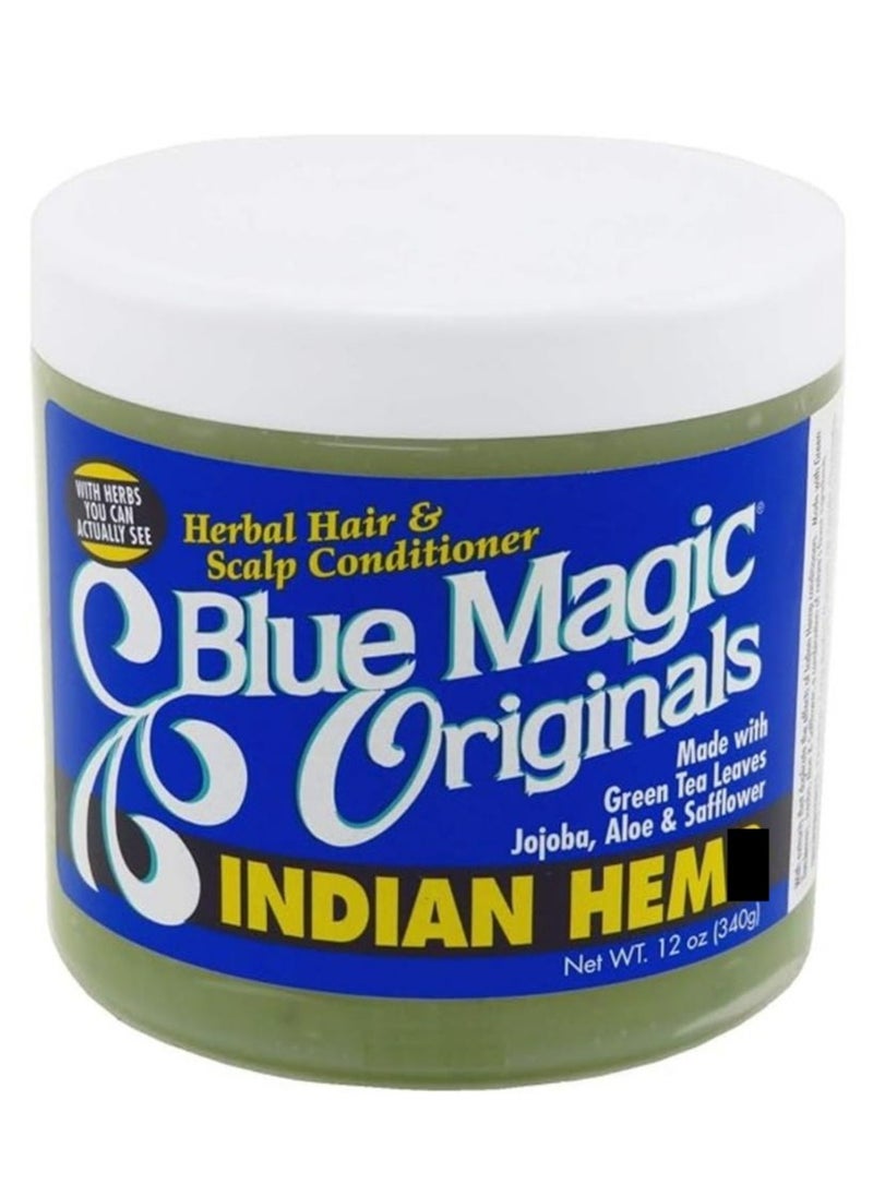 BLUE MAGIC - Originals Indian Herbal Hair & Scalp Conditioner 340g - Image 1