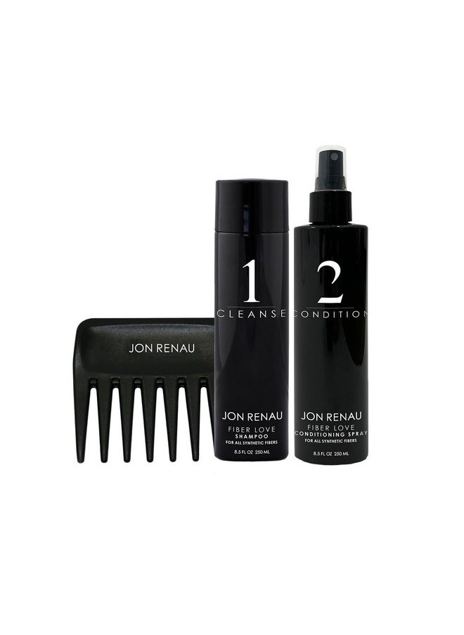 Jon Renau - Synthetic Hair Care Kits (2 Piece 8 Oz Bundle) - Image 1