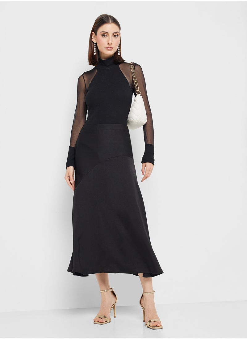ELLA - Aysmmertical Cut Skirt - Image 1