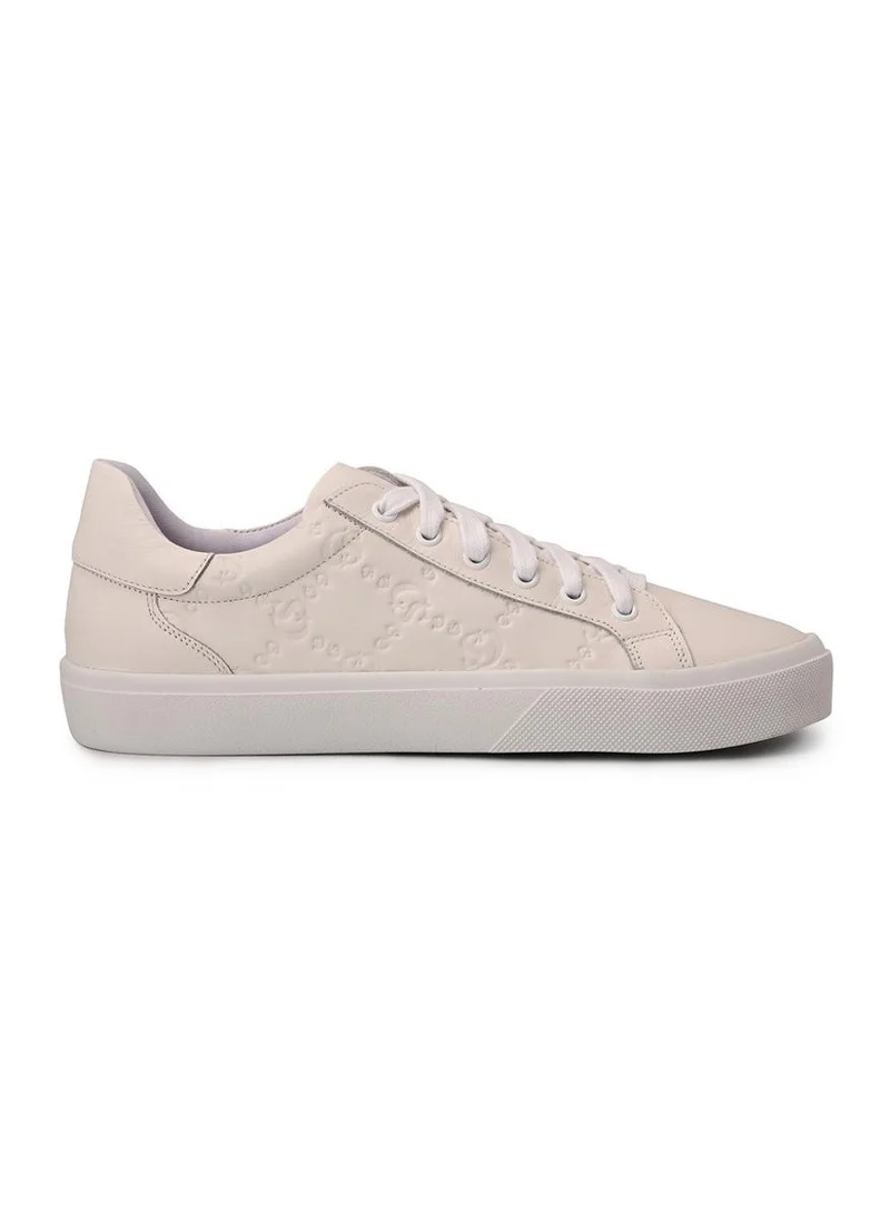 Carmen Steffens White Bianco Metallic Sneakers