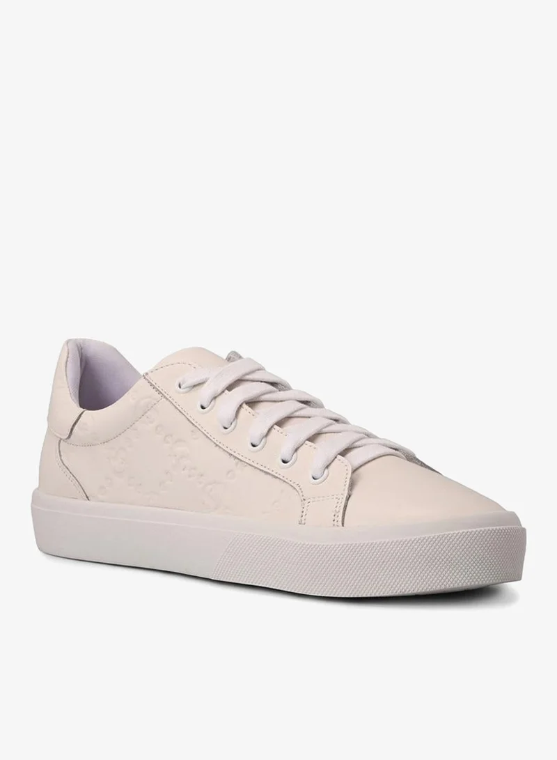 Carmen Steffens White Bianco Metallic Sneakers