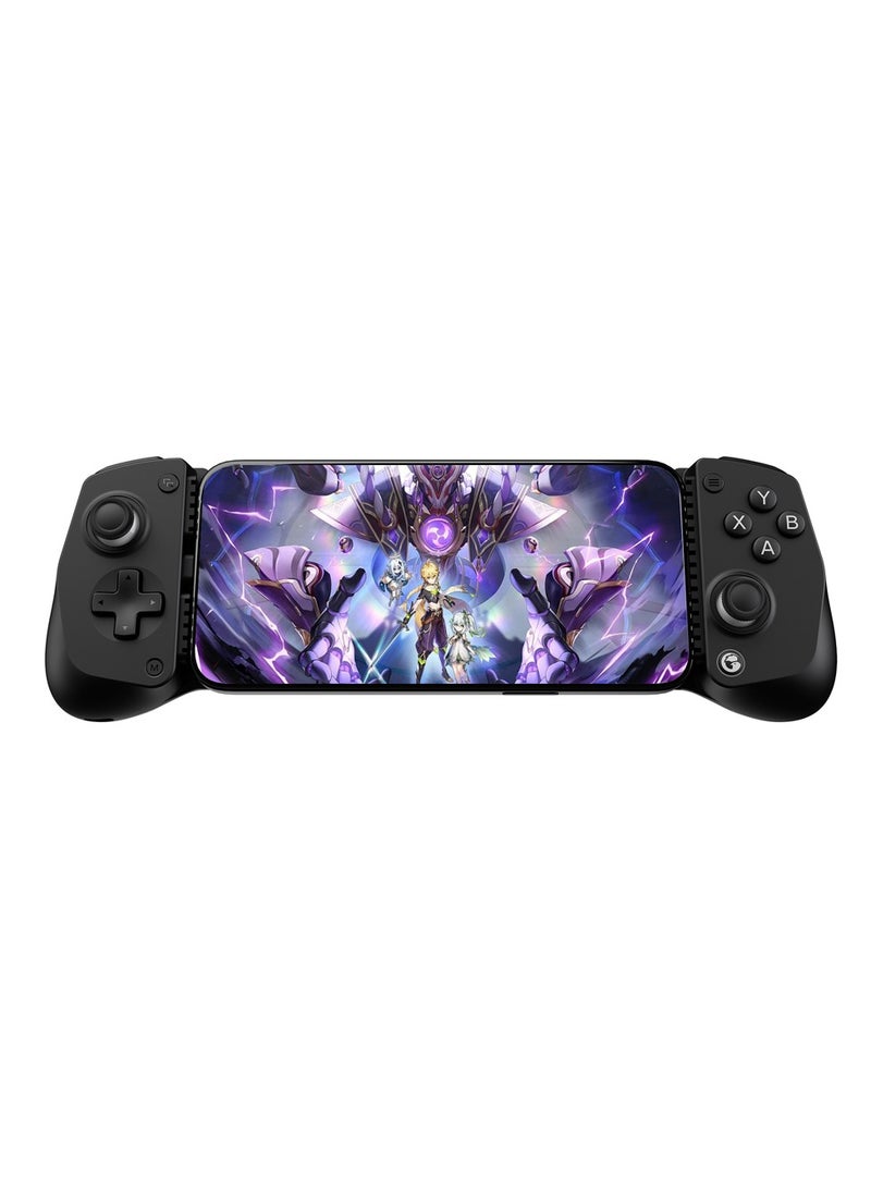GameSir X5 Lite Stretching Mobile Gaming Controller for Android  iPhone 15/16 Series (USB-C), 213mm Stretching Length, Hall Effect Joystick, Lightweight Ergonomic Phone Controller- Play Genshin Impa