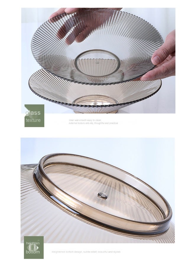 NIBEMINENT Plastic Tray Reusable Fruit Tray, - Image 2