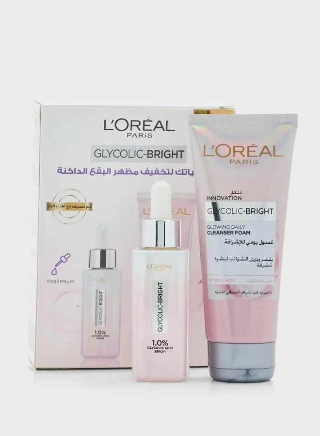 L'OREAL PARIS Glycolic Bright - Your Essentials For Instant Glowing Skin!
