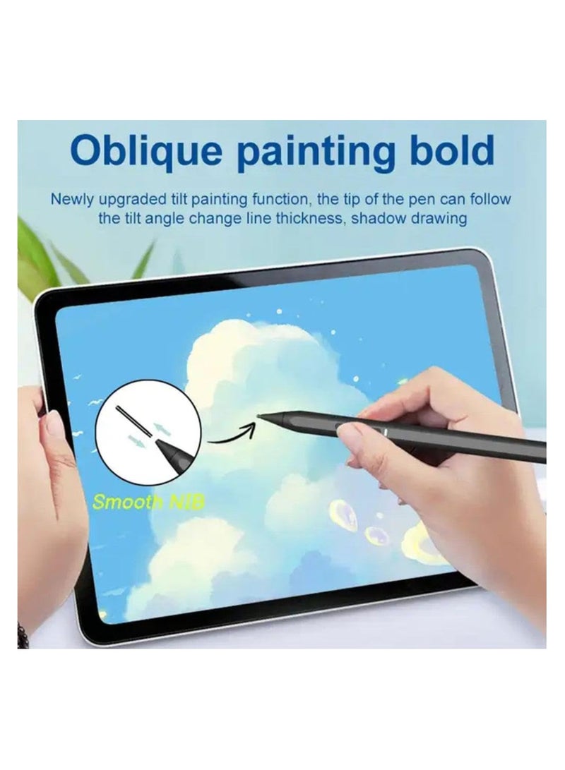 USI Protocol Stylus, USI Smart Stylus Fit for Lenovo Chromebook, Touch Screen Stylus for Usi Os, Sensitive Pencil, Pressure Pencil for Hp Chromebook, Usb-C Fast Charge, 4096 Finest Control(White) - Image 5