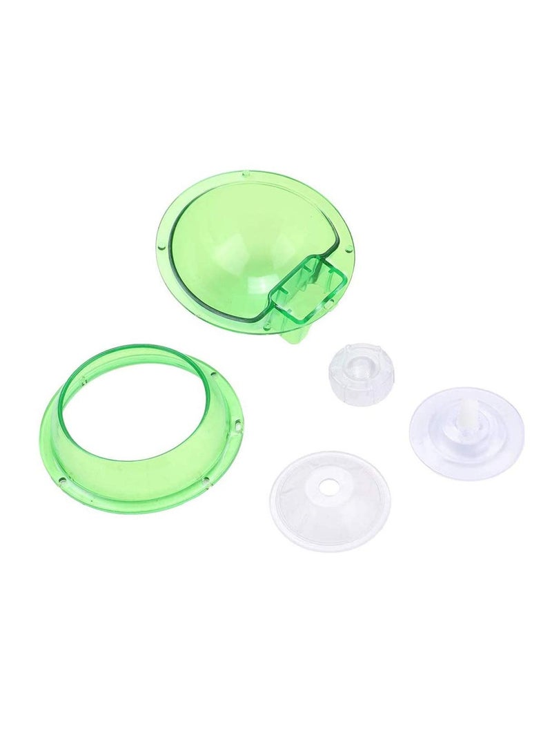 Excefore Reptile Food Water Bowl, 2 Pieces Reptile Feeding Bowl Reptile Feeder Suction Cup,for Small Animal Feeding Anti-Escape Lizard Chameleon Gecko, for Lizard Or Other Small Pet Amphibian Feeder - Image 3