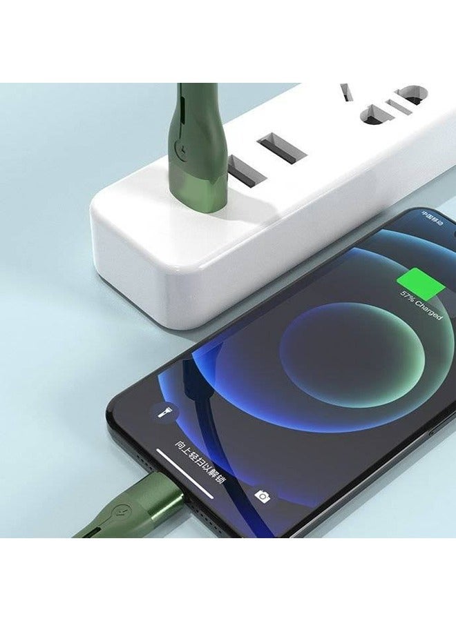 MODOS C36L PD Fast charging Cable 65W data cable 1000mm Green - Image 4