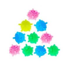 Ananth Store 6piece set Laundry Balls for Wachine Machine Cleaning Clothes And Drum Cleanning Balls Multi color Pack of 6 Lundry balls 6 - Image 1