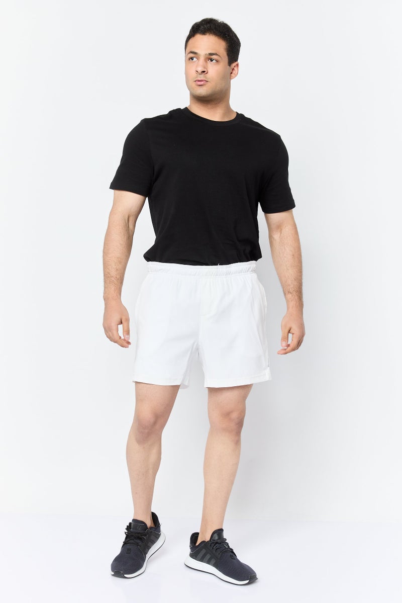 Mister Men 5 Inseam Sportswear Fit Outdoor Shorts, White - Image 2