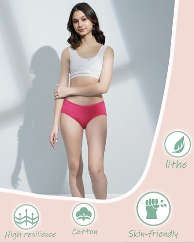 Boboking Girls Underwear Cotton Briefs Teen Kids Panties 12years Mixed color - Image 2