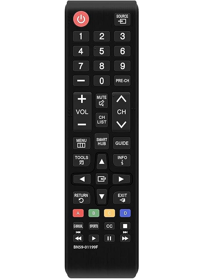 ELTRAZONE Universal Replacement Remote Control BN59-01199F for Samsung Smart TV – Works with Samsung LED, LCD, HD, UHD & 4K TVs – Plug & Play, Easy Setup, Durable Design - Image 1